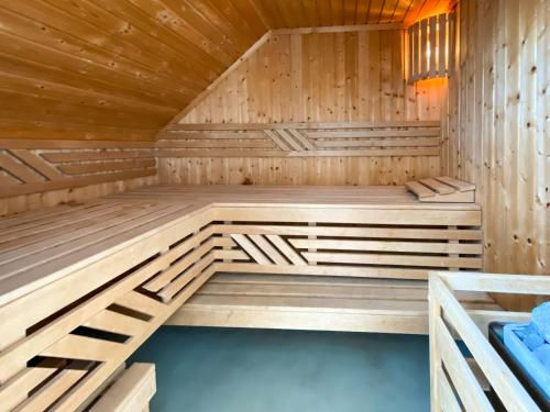 Szauna, Gruppenhaus Wiesengeflüster S4 - in Randlage mit Sauna und Kamin (Gruppenhaus Wiesengefluster S4 - in Randlage mit Sauna und Kamin) in Robel/Muritz