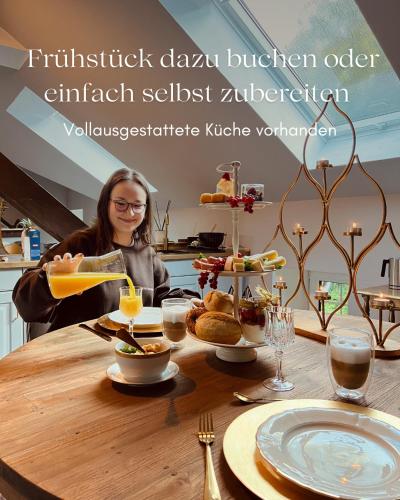 Ferienwohnung Honeymoon Deluxe Wellness mit Sauna auf Schloss Falkenhorst