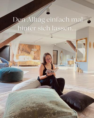 Ferienwohnung Honeymoon Deluxe Wellness mit Sauna auf Schloss Falkenhorst
