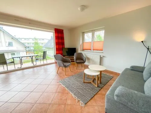 Ferienwohnung mit Balkon - Hunde willkommen - Wiesengeflüster in Röbel, Deutschland