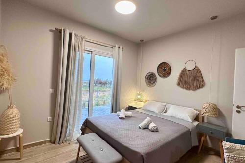 Boho Natural Beachfront Detached House in Ag. Konstantinos (Messini)