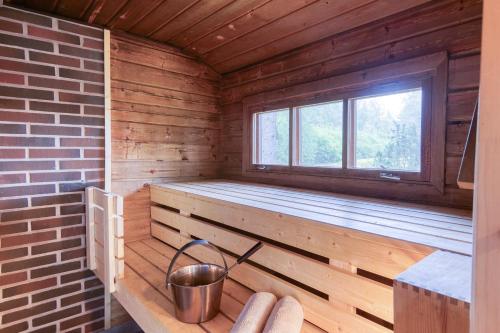 sauna, Pinetree Cottages Cozy log cabin in Pori