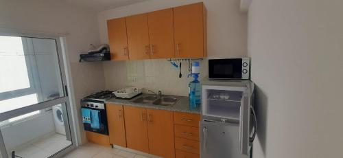 ห้องครัว, Apartamento Santos in ริเบย์รา กรันเด
