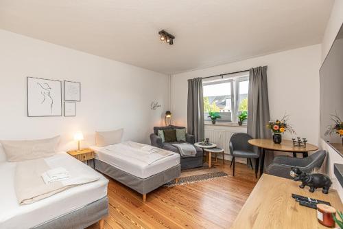 fewo1846 - Kommood - zentral gelegenes Studio-Apartment mit Balkon im Hochparterre, Flensburgo (foto 6)