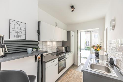 fewo1846 - Kommood - zentral gelegenes Studio-Apartment mit Balkon im Hochparterre, Flensburgo (foto 7)