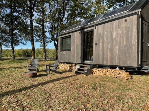 L'Envolée Ecolodge, tiny house au coeur des vignes