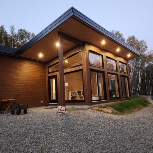 ทัศนียภาพภายนอกโรงแรม, Tanières MicroChalets Charlevoix (Tanieres MicroChalets Charlevoix) in ไบ-เซนต์-พอล (QC)