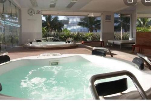 Apartamento no Resort em Riviera São Lourenço, com SPA, piscinas aquecidas, cinema e restaurante