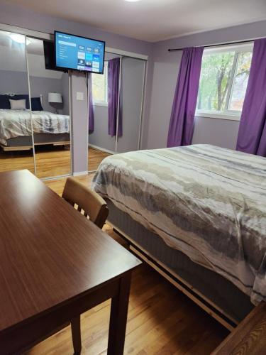 1 double bed