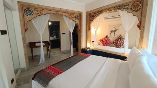 1 double bed