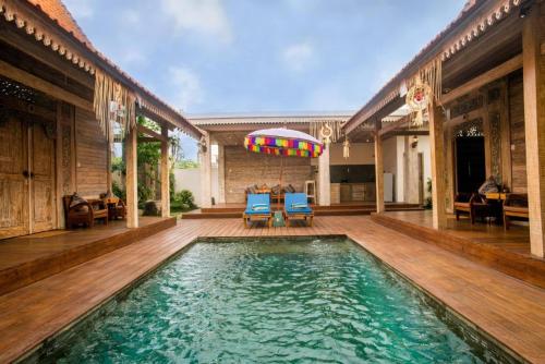 Canggu Paradise:Private House/Room Lotus near Pool