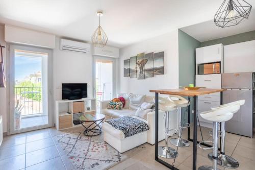19FRI - Cosy appartement climatisé avec terrasse - Location saisonnière - Marseille