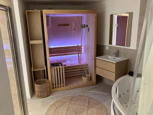 Appartement cocooning - Room, balnéo, sauna