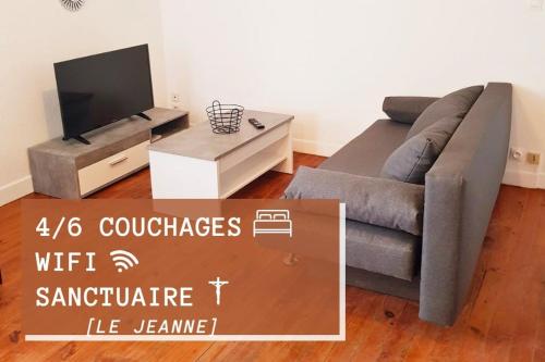 [LE JEANNE] 4/6 couchages, Wifi, sanctuaire - Location saisonnière - Lourdes