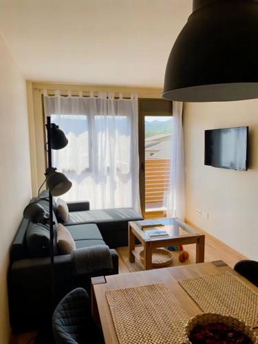 Közös társalgó / TV, Apartament dúplex amb vistes al Pirineu català (Apartament duplex amb vistes al Pirineu catala) in Coll de Nargó
