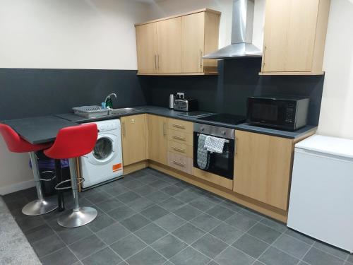 2 large bedroom apartment- WIFI & Parking - Apartment - Fleetwood