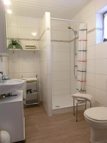 Bathroom, Ferienwohnung Klemm, Burgen /Untermosel in Burgen