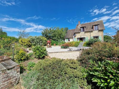 Balkons/terase, Escapade nature, 2 maisons de charme pour 6 in Moulins-la-Marche
