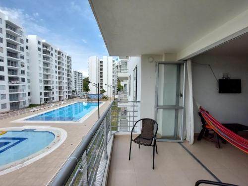 Aqualina Orange Hermoso Apartamento Piso 3 Vista a Piscina