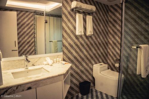 Vonios kambarys, GRAND RIVER VIEW HOTEL in Rajshahi
