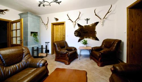 Koplietošanas atpūtas telpa ar TV, Wellness Hotel Holzberg - kryty relaxacni bazen, detsky bazen, whirlpool, sauna, restaurace, bowling in Suča Rudna