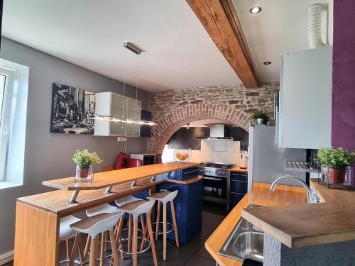 Gîte campagnard avec animaux acceptés, terrasse privée - FR-1-496-299 (Gite campagnard avec animaux acceptes, terrasse privee - FR-1-496-299) in Rive-de-Gier
