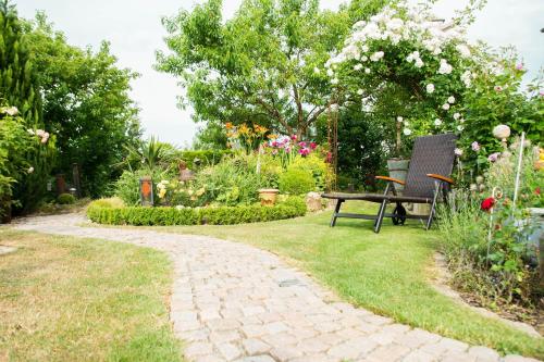 Gartenidyll in Markelsheim, Deutschland