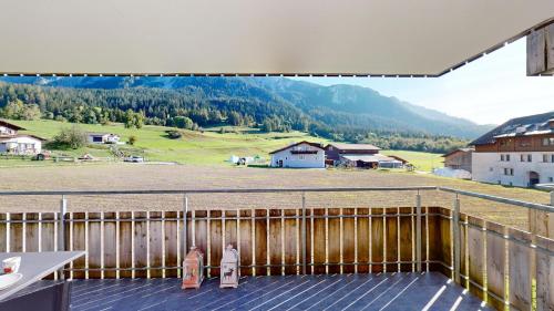陽台/露台, Family ski oasis with mountain view in 蘭奇蘭茲