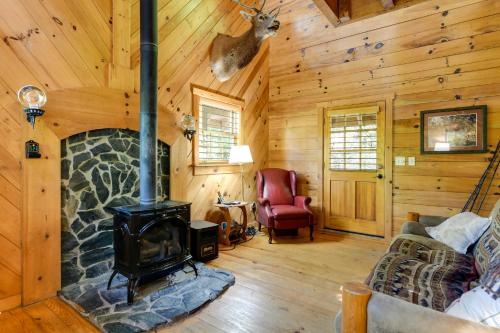 Serene Balsam Grove Cabin with Porch and Hot Tub! - image 14