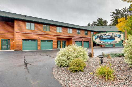 Lake Minocqua Condo with Shared Fire Pit! in Minocqua, USA