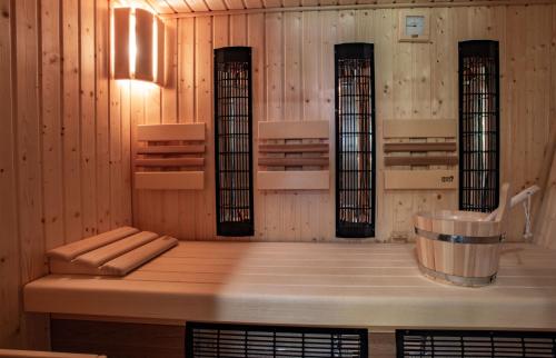 Sauna, Chalet Belveder Zelezna Ruda Martina near Spicak Observation Deck