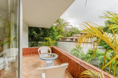 Balcony/terrace, HideAway 1BHK, Parra, North Goa (STU) in Parra