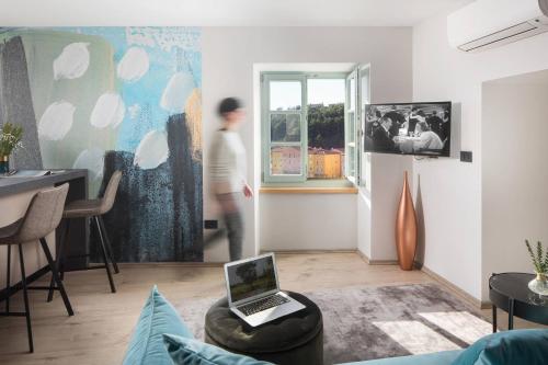 المرافق, Apartments Ginger & Blue in a charming historic town in لابين
