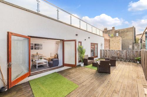 View of the London Eye & Large Terrace - Excellent Flat close to London Waterloo Station, Londres (photo 6)