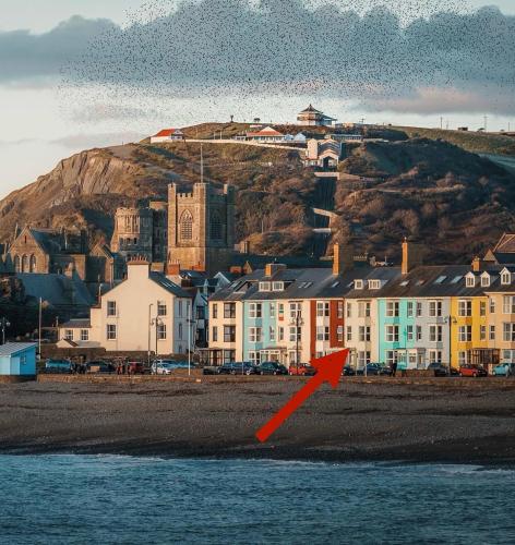 Seafront apartment with balcony, parking and sea views, Aberystwyth (fotografie 2)