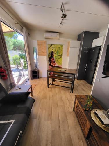 Mobil home 3 chambres avec jacuzzi