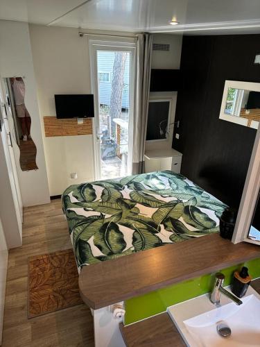 Mobil home 3 chambres avec jacuzzi