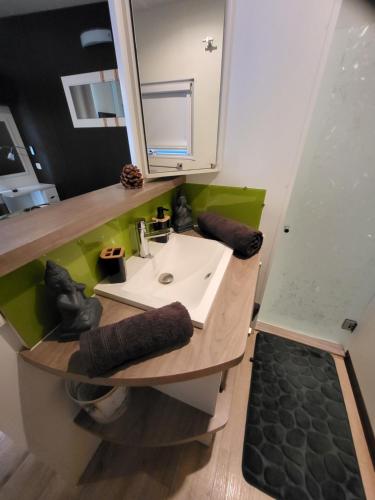 Mobil home 3 chambres avec jacuzzi