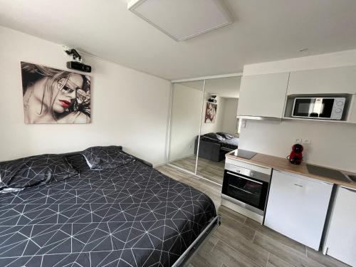 Studio Love Room spa 2 places et cinéma (Studio Love Room spa 2 places et cinema) in Saint-Mesmes
