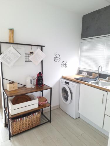 ห้องครัว, Casa mirador Perea in ซิวแดด จาร์ดีน