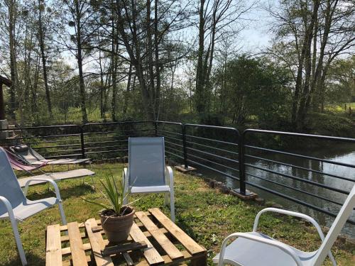 Gîte au bord de lOrne avec jardin et pêche, Animaux admis - FR-1-410-323