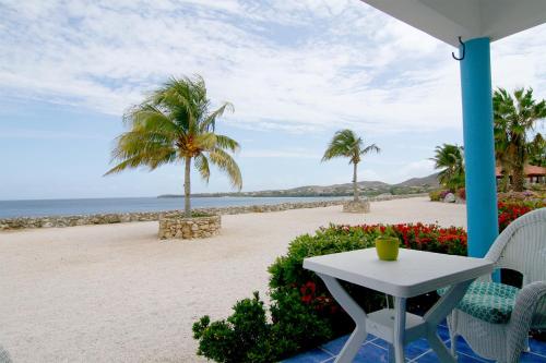 Balkon/teras, Marazul Dive Resort in Westpunt