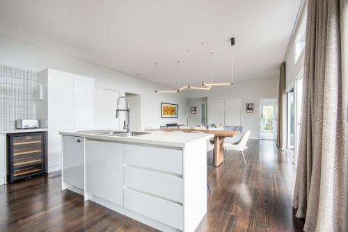 Kitchen, The Pavilion with pool St Andrews Beach in St Andrews Beach