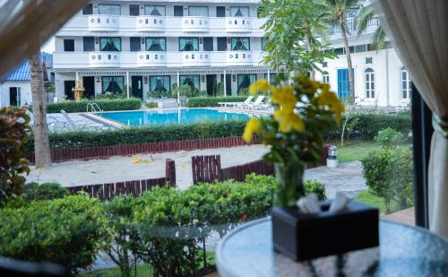 Room, family, terrace