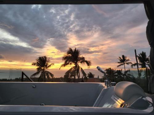 Balcony on the sea