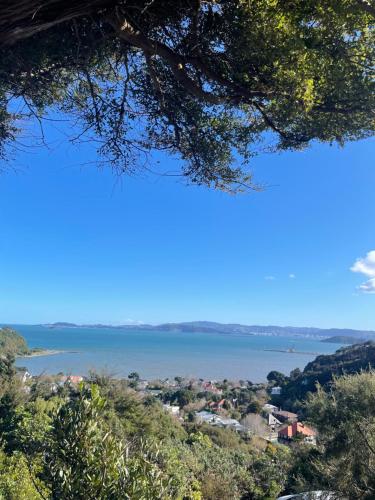 Sea views from holiday home