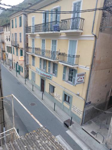 Uitzicht, Studio meublé au pied du Mercantour (Studio meuble au pied du Mercantour) in Fontan