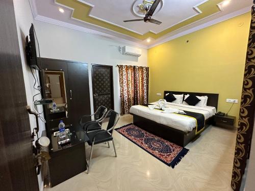1 double bed