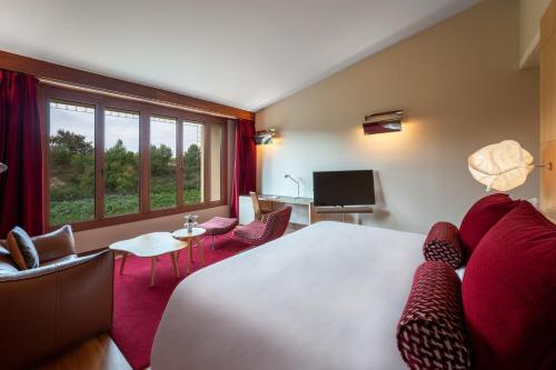 Habitación Deluxe Spa con 1 cama extragrande y vistas a los viñedos - Edificio Spa Hotel Marqués de Riscal, a Luxury Collection Hotel, Elciego 2