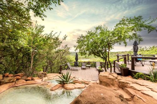 Balkons/terase, Elephant Rock Private Safari Lodge in Leidismita